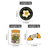 2-6pcs/set Hobby Collection Enamel Pins Reading Book Iced Coffee Knit Brooch Hiking Badges Music Korean Girls Band Jewelry