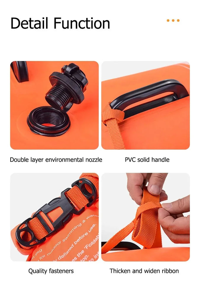Naturehike  Inflatable Waterproof Bag Swimming Lifesaving Pressure Resistant Large Capacity Portable NH17S001-G