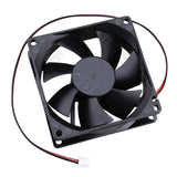 Gdstime DC 5V 12V 24V Fan 80mm*25mm PC CPU Cabinet Cooler Fan 8025 Dual Ball Axial Cooling Fan for Computer Case&Laptop Cooling