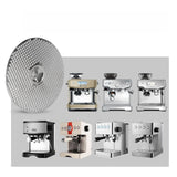 Coffee Shower Screen 52mm Stainless Steel Filter Mesh for Espresso Machines 564 Holes 20mm Spacing Rust Resistant