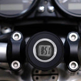 Mini Digital Motorcycle Clock Electronic Clocks Electronic Watch LCD Display Digital With Self-Adhesive Bracket Electronic Clock