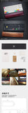 Walnut Wood Palm Rest Custom Solid Wooden Keyboard Wrist Rest Fillet Filco Palm Stress for 68/87/104 Keyboard Gamer Accessories