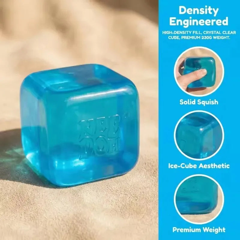 Squishy Schylling Needoh Nice Cube Sensory Toy-** Fidget Squishies Needooh Needoh Anti-Stress Blocks Pressure Relief Toy 스퀴시 말랑이