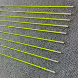 5pcs 40cm Fishing Rod Tip Retractable Carbon Fiber Fiberglass Fishing Pole with Top Ring Boat/Raft Rod Tip Spare Tail Fiberglass