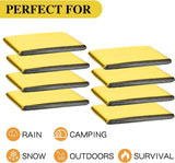 Hiking, mountain climbing, emergency blankets, camping, survival equipment, gold and silver double-sided insulation, sun protect