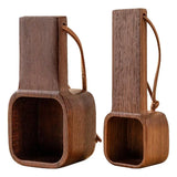 Coffee Spoons Coffee Measuring Scoop for Ground Beans Tea Sugar Delicate Wooden Handle Home Barista Accessories