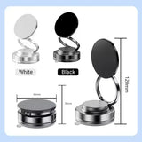 Vacuum Magnetic Phone Holder Adjustable Suction Phone Mount 2025 Upgraded Phone Stand for All Smartphones & Vehicles/Gym/Mirror