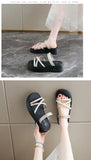 2026 new summer sandals for casual wear and versatile women's sandals