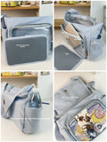 Y2K Japanese Harajuku School Bags for Teenage Girls New Transparent Itabag Crossbody Bag DIY Badges Display Plate Ita Bag