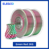 ELEGOO 5/10KG Silk Filament PLA 1.75mm 3D Printer Filament for FDM 3D Printers Elegoo PLA for Elegoo Centauri Carbon
