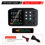 Wanptek Adjustable DC Power Supply 30V 60V 5A 10A Lab Bench Power Supply USB Interface Fast Charging Preset Voltage and Current