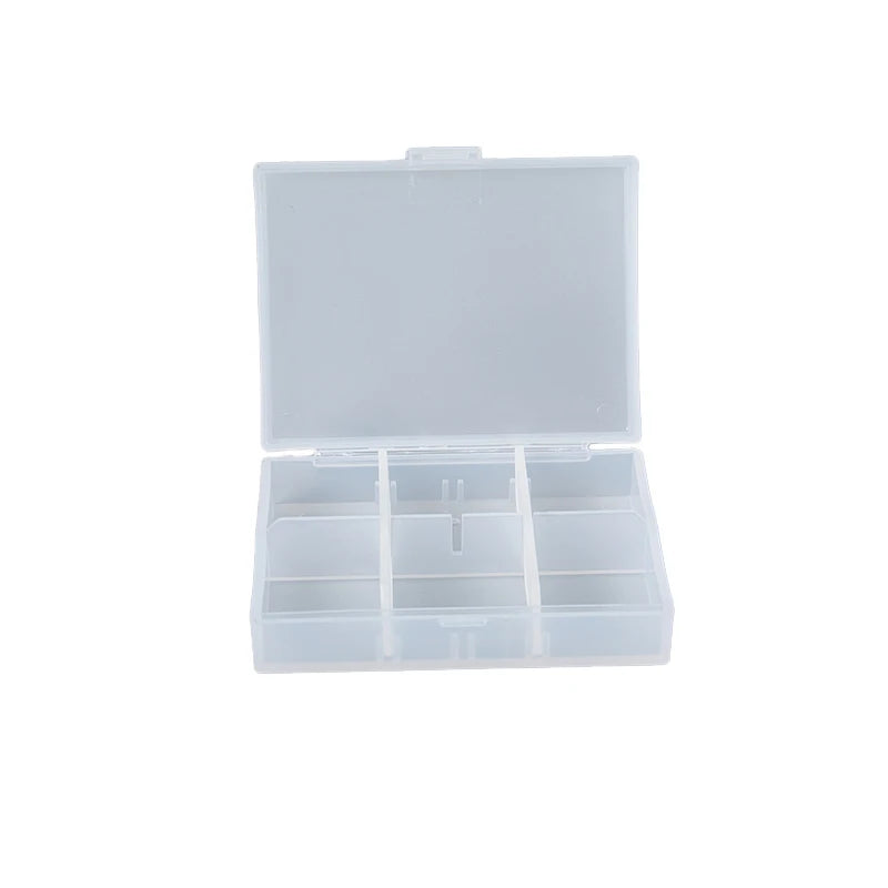 Frosted Flip Storage Box Photocards Small Card Storage Box Desk Organizer Box Classification Box Jewelry Storage Case Container