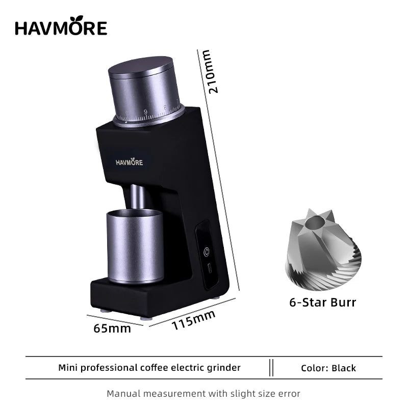 Newest Mini Style Adjustable Professional Automatic Coffee Bean Mill Electric Household Coffee Grinder Machine