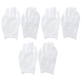 New 1/6/12 Pairs Wenvian Quality Inspection Gloves of Medium Thick Label of Work Cotton Thick White Work Safe Cotton Man Woman