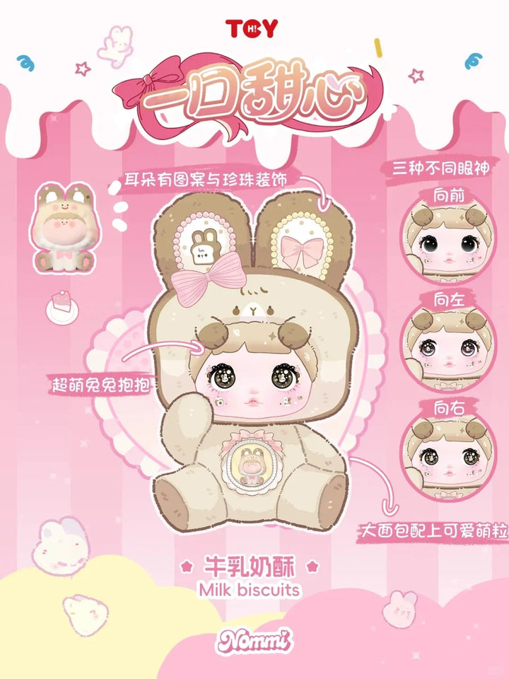 Hi Toy Genuine Nommi  A Bite of Sweetheart Series Blind Box Caixa Caja Girls Dolls Boys Gift Mystery Box Surprise Box Anime Toys