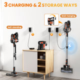 INSE V770 Cordless Stick Vacuum Cleaner, 25Kpa 6-in-1 Lightweight Handheld Vacuum