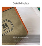 Canvas handbags women's 2023 new fashion all-match tote bag style large capacity shoulder messenger bag for woman