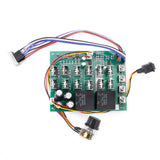 DC10-55V 60A DC Motor Speed Controller With Switch Bidirectional Forward and Reverse Digital Display Motor Speed Control