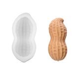 Single-Cell Coffee Beans Peanuts Pecan Pistachios Design Silicone Chocolate Mold Mousse Cake Mould Kitchen Dessert Baking Tools