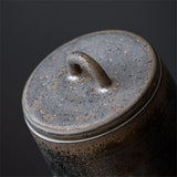 Ceramic Tea Caddy Sealed Jar Small Tea Box Portable Tea Can Storage Tank Candy Jars Food Container Tea Organizer Decorative Jar
