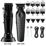 Kemei Electric Hair Clipper Kit Men's Hair Trimmer Machine Professional Hair Cutting Machine Clipper KM-2296 KM-2299 KM-1102