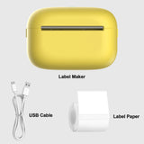 Portable Mini Printer Label Maker 300dpi 2 Inch Thermal Wireless Inkless Printer Bluetooth for IOS and Android Home School