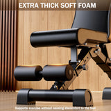 Adjustable Weight Bench for Full Body Workout Multifunctional Strength Training Dumbbell Bench Press Foldable 1000 lbs Capacity