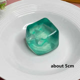 Maltose Ice Cube Squishy Toys Stress Relief Squeeze Toy Decompression Ice Cubes Sensory Fidget Toy Anti Stress Slow Rebound