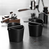 Coffee Knock Box Espresso Grounds ContainerDump Bin Bucket Anti Slip Powder BeveledResidue Barista Accessories Maker Tools