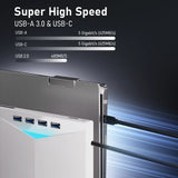 7-in-1 External DVD RW Optical Drive CD Burner Reader Player USB 3.0 Type-c optical drive external PC laptop desktop