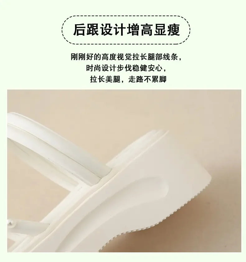 2026 new summer sandals for casual wear and versatile women's sandals