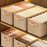 Wardrobe Organizer Box for Storage in The Closet Underwear Drawers Storage Bedroom Cabinet Socks Bra Storage Pants Organizer