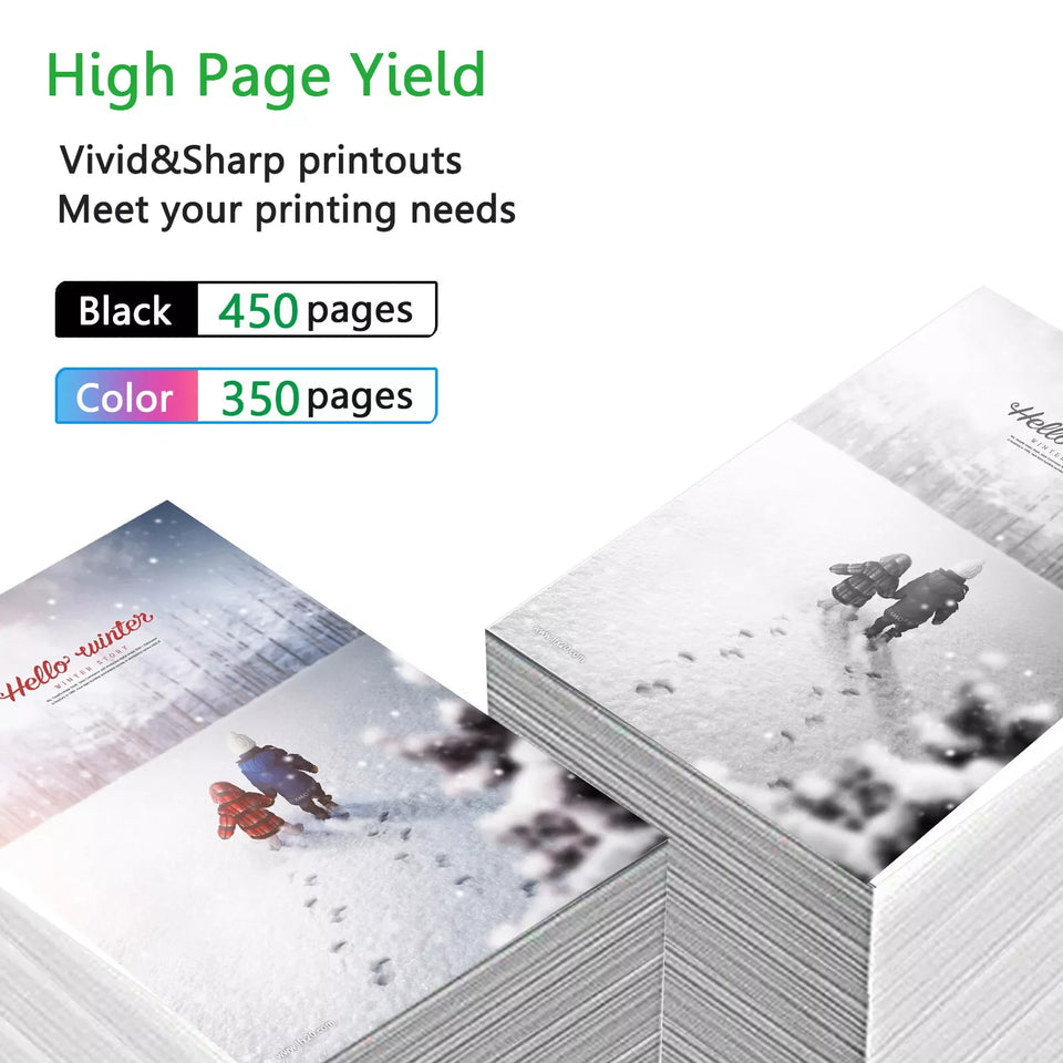 Compatible with HP 65XL 65 XL Ink Cartridge for Envy 5055 5058 5052 5010 5000 DeskJet 3755 2622 2655