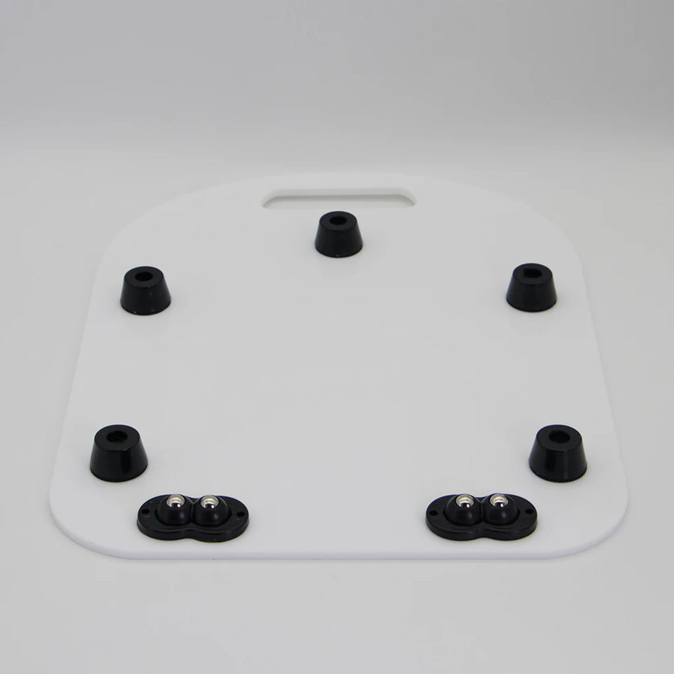 Thermomix TM5 TM6 Wooden Food Processor Tray Kitchen Countertop Coffee Machine Sliding Base Wear-resistant Transparent Slide