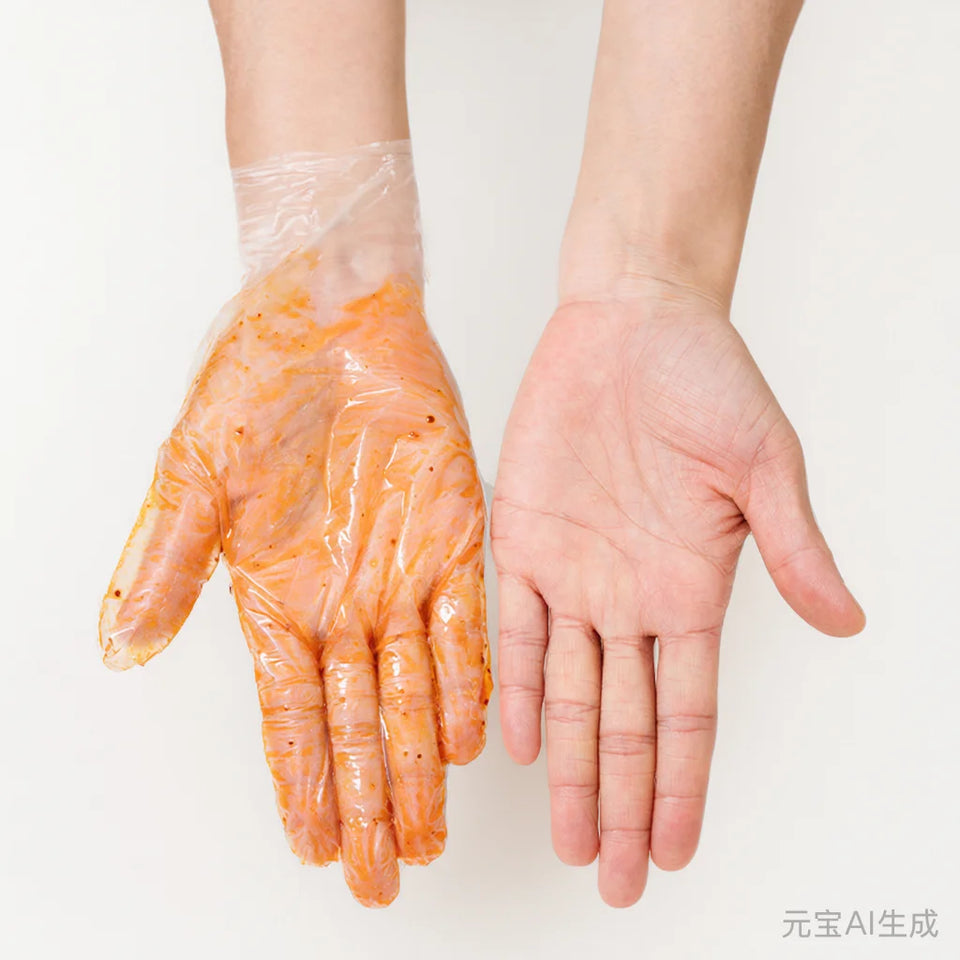 Disposable PE Gloves 200 Pcs Plastic Polyethylene Gloves for Food Handling Cleaning Protection