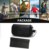 KDEAM New Arrivals Fashion Square Polarized Sunglasses For Men And Women Fishing Sun Glasses Colorful Lens With Hard Case