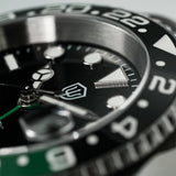 Watchdives WD16760 V2 GMT Watch NH34 Automatic Movement Sapphire Luminous Watches Stainless Steel 300m Waterproof Wristwatch