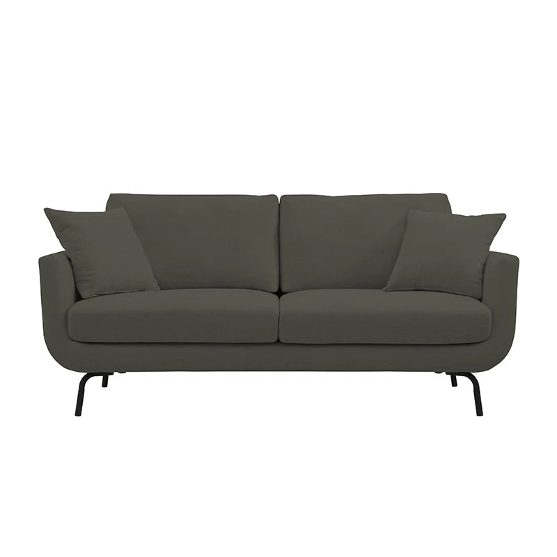 Furniture White Living Room 2 Seater Modern Nordic Scandinavian Upholstery Small Comfy High Quality