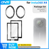 Accessories Set for Insta360 X3 X4 X5 Lens Guard Screen Protector Storage Bag Silicone Case Lens Cap Protective Frame Insta 360