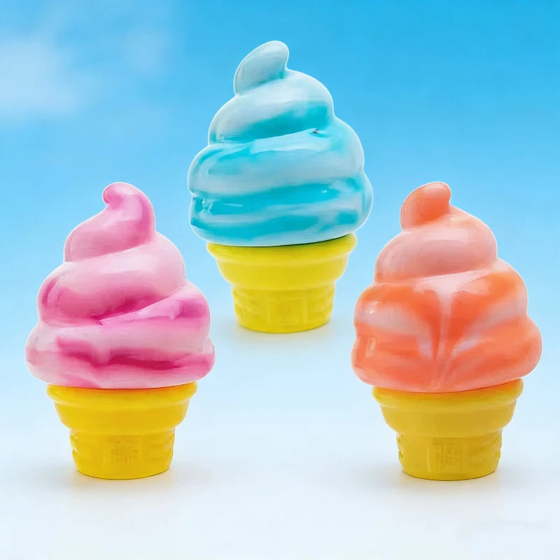 Cube By Schylling Sensory Squeeze Toy Ice Cream Color Squishy Stress Relief Fidget Toys Children Adults Collectable