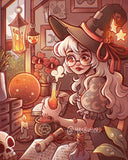 Magic Witch Girl Diamond Painting 5D DIY Art Mosaic Embroidery Bathroom Decor Cross Stitch New Arrivals Adult Gift Offers Large