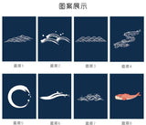 Japanese Doorway Curtain Izakaya Restaurant Kitchen Decoration Small Curtain Japanese Restaurant Sushi Shop Decor