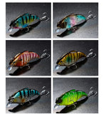 Fishing Lure Vatalion 7cm 10.5g Sinking Floating Crankbait Artificial HardBait Jointed VIB Vibration Wobblers Trout Bass Fishing