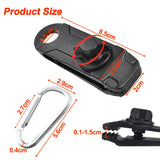 5/10PC Camping Tarp Clips Clamp Canvas Heavy Duty Lock Grip Tent Fasteners Clips Pool Awning Bungee Cord Car Tighten for Outdoor
