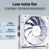 ID-COOLING IS-47 XT 4 HeatPipes CPU Processor Air Cooler 92mm PWM Cooling Fan ITX Radiator for Intel LAG1700/1200/115X AM4/AM5