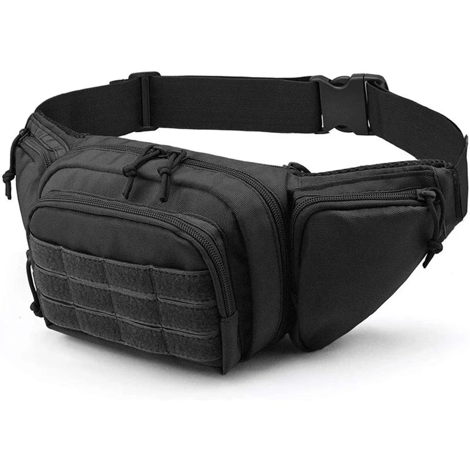 Men Waist Fanny Pack Belt Bag Outdoor Sports Camping Military Travel Hiking Climb Mountaineering Male Tool Sling Hip Bum Bags
