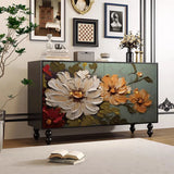 Small Closet Living Room Cabinets With Drawers Round Cream Style Creative Round Display Cabinet Trendy Holz Home Furniture