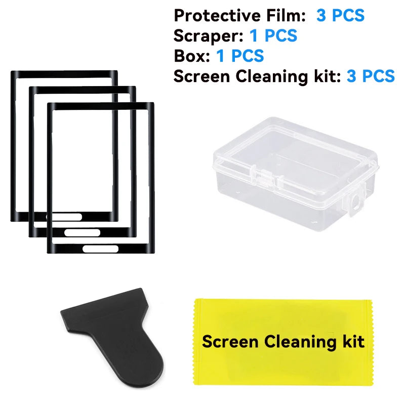For Insta 360 X4 X5 Screen Protector Film for Insta360 X5 X4 Accessories  LCD Display Film Ultra HD Scratch Resistant