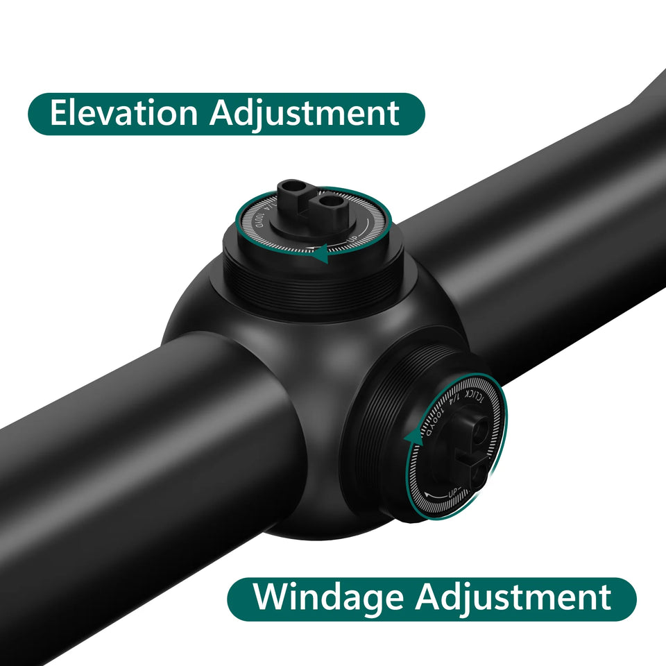 Aquilifer 3-9x40 Hunting Scope SFP ED Glass Red Green Illuminated Free Scope Rings for Hunting