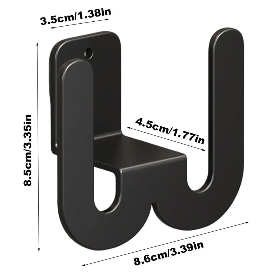 Wall Mounted Shoe Rack Slipper Storage Organizer Hanger Simple Design Door Slipper Hanger For Living Room Foyer Bathroom Hallway
